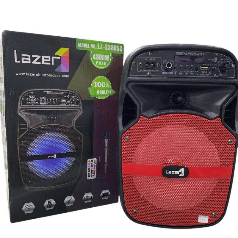 CABINA LAZZER 8 PULGADAS